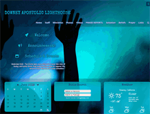 Tablet Screenshot of downeyupc.com